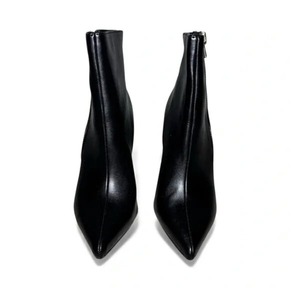 I.N.C. International Concepts Womens Sarishaa Zip Booties Black Smooth Size 10M - Picture 3 of 3